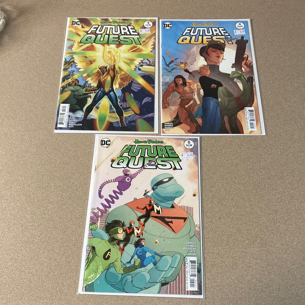DC Comics Future Quest Comic Book Set - Vibrant Covers